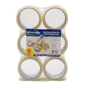 6 Rolls of Clear Sealing Tape